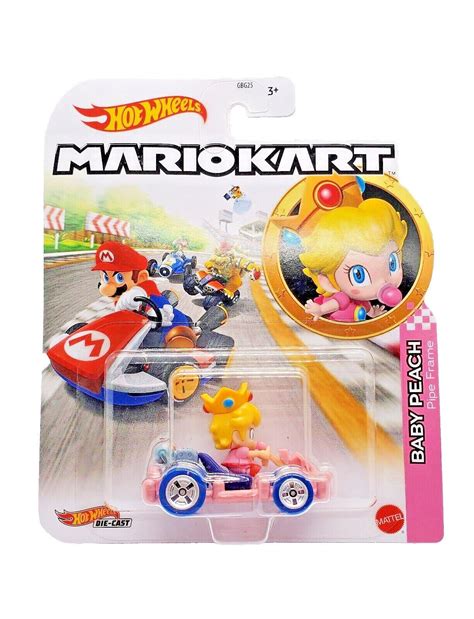 Hot Wheels Mario Kart BABY PEACH Pipe Frame Pink VHTF EBay