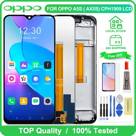 Original LCD For OPPO A1K A5S A3S LCD Display Touch Screen Digitizer