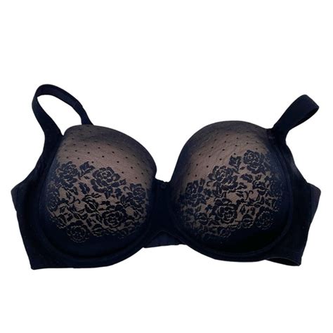 Soma Intimates Sleepwear Soma Stunning Support Full Coverage Bra Size Ddd Black Nude