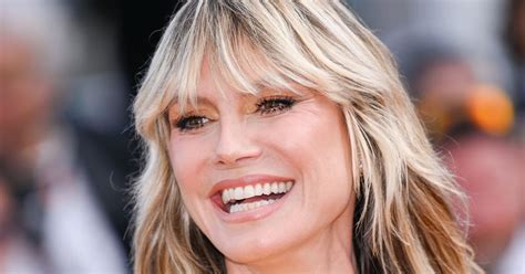 Heidi Klum Flaunts Ultra Toned Body In Itty Bitty String Bikini Parade