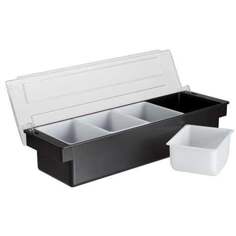 Tablecraft 106 1.5 Pint White Condiment Dispenser Insert