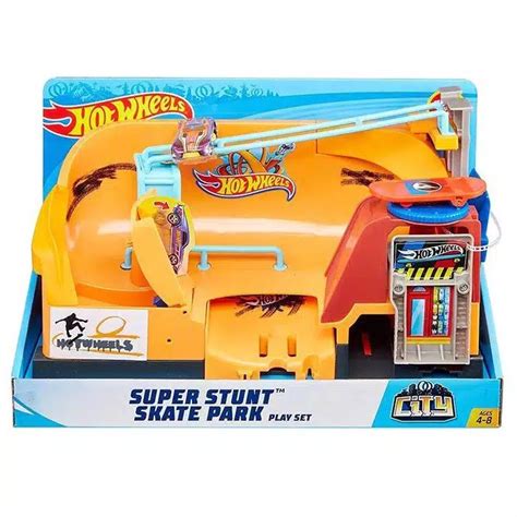 Hot Wheels Hotwheels Super Stunt Skate Park Playset Lazada Indonesia