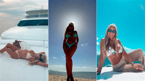 De Vacaciones Graciela Alfano Luci Una Diminuta Bikini A Sus A Os Elonce