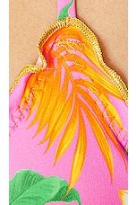 Luli Fama Palm Breeze Wavy Luxe Bikini Top In Multicolor REVOLVE