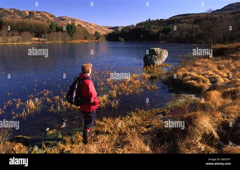 Hill walking Scotland Stock Photo - Alamy