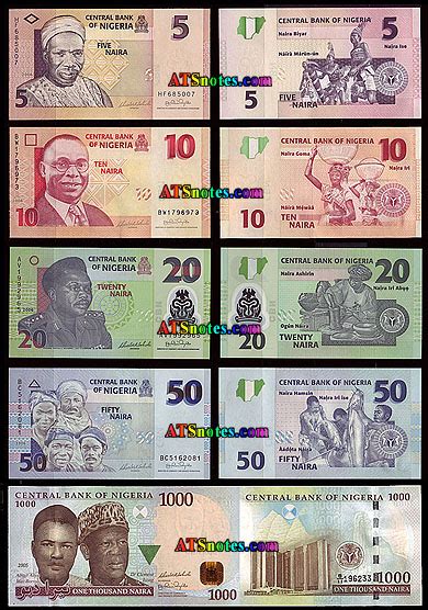 Nigeria Banknotes Nigeria Paper Money Catalog And Nigerian Currency