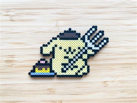 Pompompurin Perler Beads