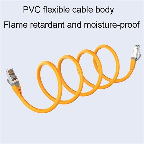 cat gigabit ethernet double shielded cable high speed broadband