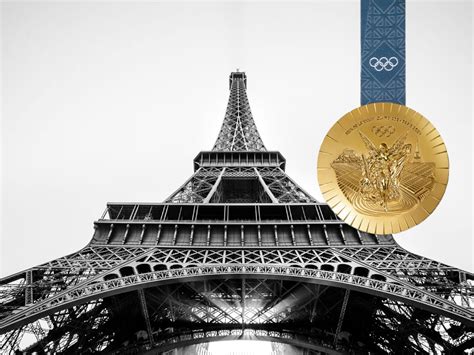 Una Pieza De La Torre Eiffel En Cada Medalla Olímpica De París 2024