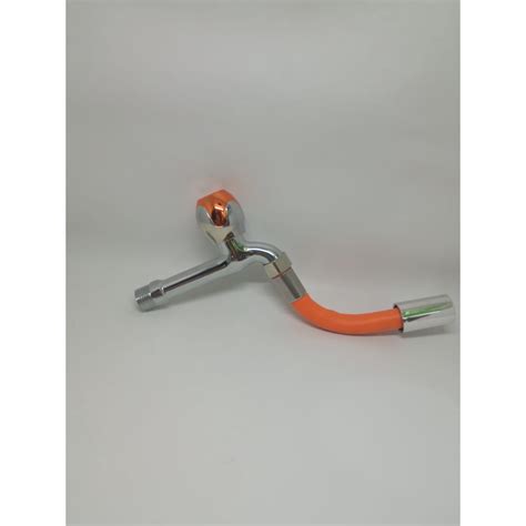 Stainless Steel Long Ablution Hose Connection Wall Water Faucet
