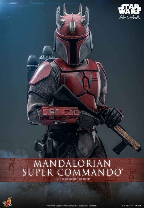 Star Wars Ahsoka Mandalorian Super Commando By Hot Toys The Toyark News