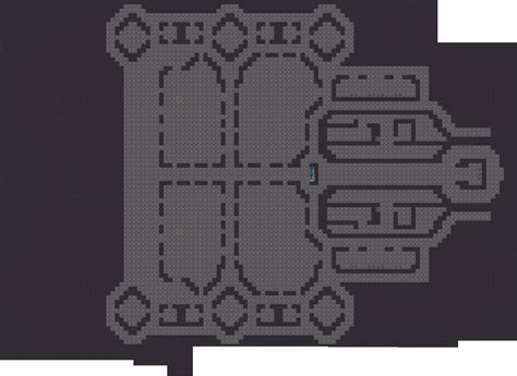 Planned Main Level Of My Fortress Keep Entrance Is The 5 Wide Corridor