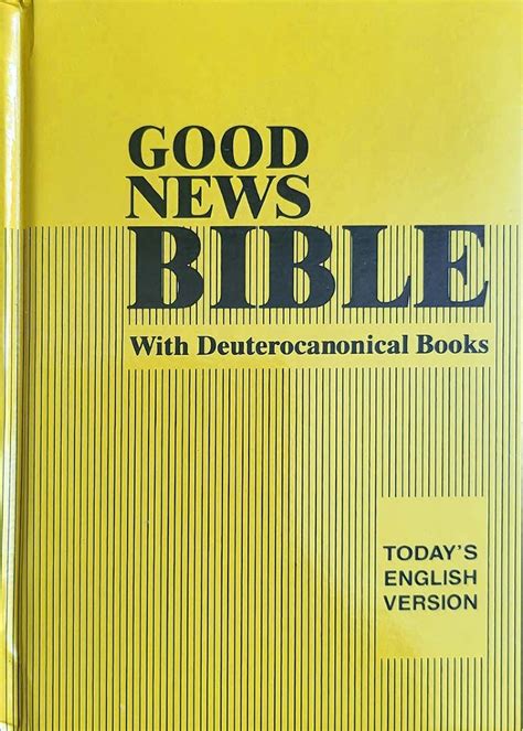 GOOD NEWS BIBLE. Today's English Version. Библия на английском языке c ...