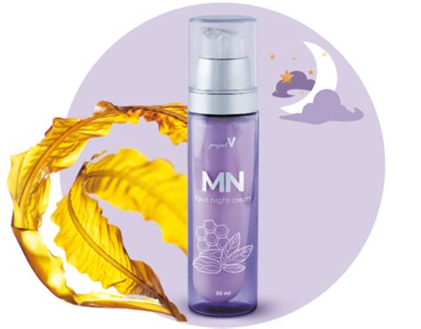 Омолаживающий ночной крем для лица MN анти эйдж, цена
