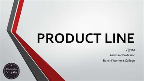 Product Line and Product Mix decisions | PPTX
