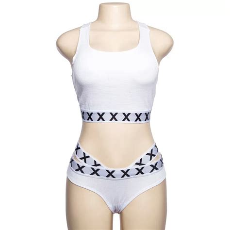 Conjunto bikini gótico punk