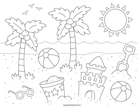 Summer Colouring Sheets For Kindergarten - Infoupdate.org