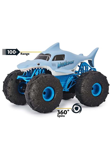 Monster Jam Official Megalodon Storm All Terrain Rc Car