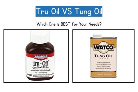 Tru Oil vs Tung Oil - What’s BEST For Your Guitar? [A Practical Guide]