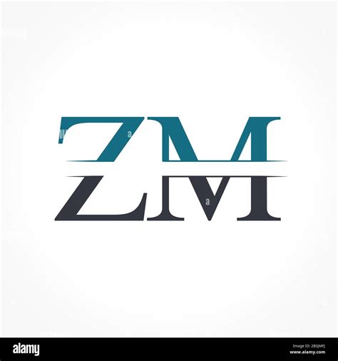 Initial letter zm Stock Vector Images - Alamy