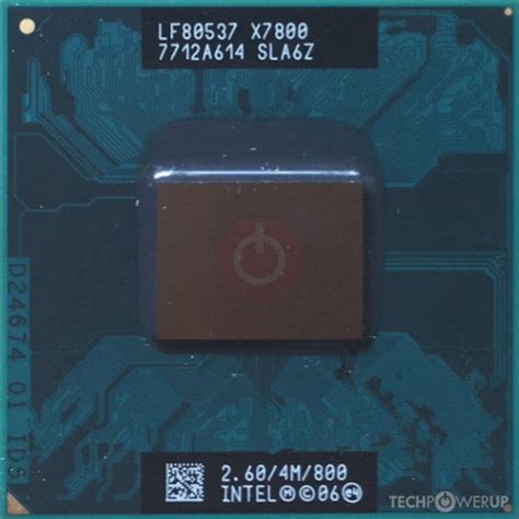 Intel Core 2 Extreme X7800 Specs | TechPowerUp CPU Database
