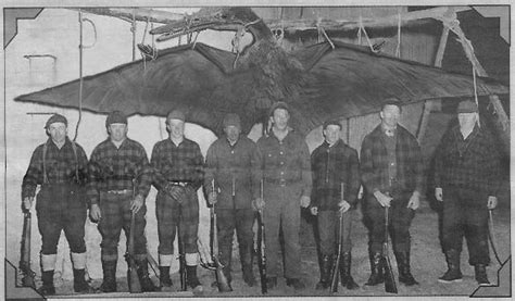 Hunters Take Down Pterodactyl Pose For Picture