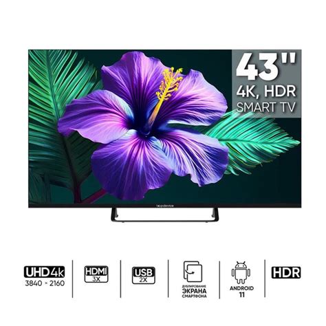 Купить телевизор Topdevice 43" TDTV43CS05U_BK Черный 43" - купить с ...