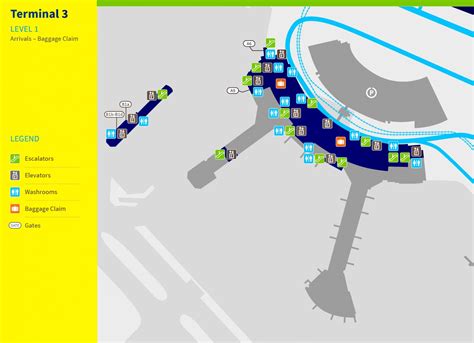 terminal  toronto pearson airport yyz gate map