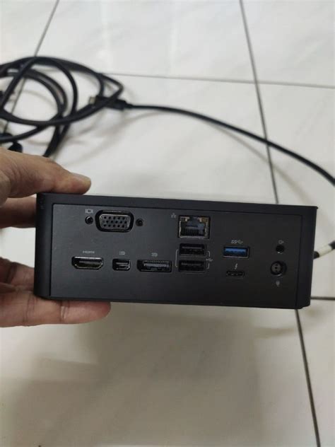 Dell Tb16 Thunderbolt Docking Station With 240w Adapter Computers
