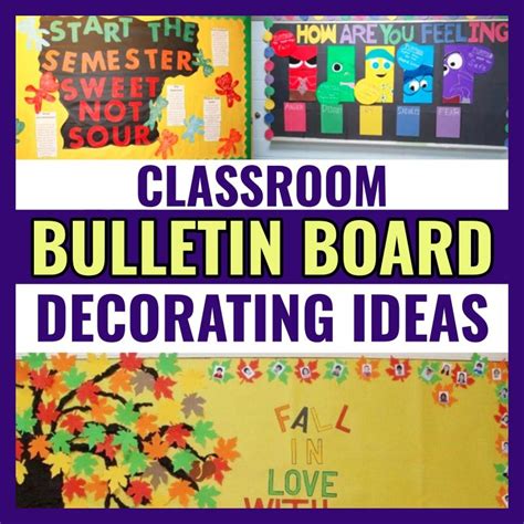 Bulletin Board Ideas - 50+ Unique Themes And Creative Decorations For ...
