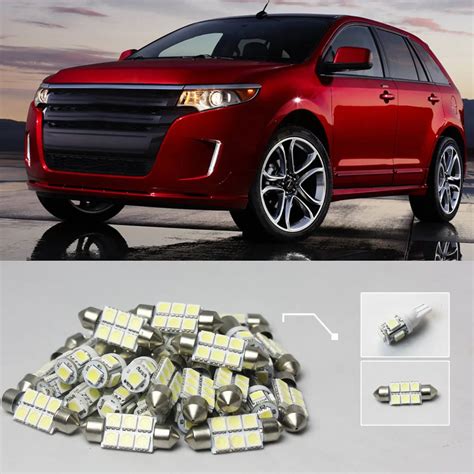 Frete Gr Tis X Luzes Brancas Led Interior Package Kit Para Carro