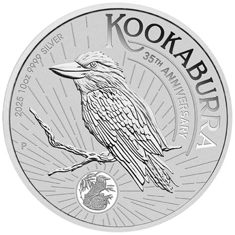 Buy 10oz Perth Mint Silver Kookaburra Coin 2025 | Guardian Gold