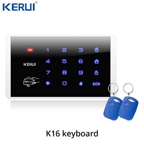 Датчик сигнализации kerui tuya 4g w204 беспроводная wi-fi gsm домашняя ...