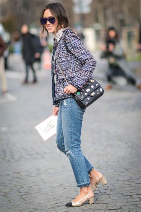 How To Wear A Chanel Style Jacket Yourstyleover40 En