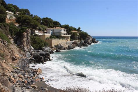 Beach Cove stock photo. Image of destination, waves, rocks - 5913104