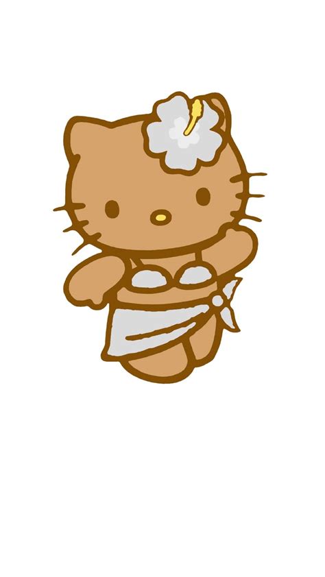 White Samoan Hello Kitty Coconut Hello Kitty Wallpaper Hello Kitty