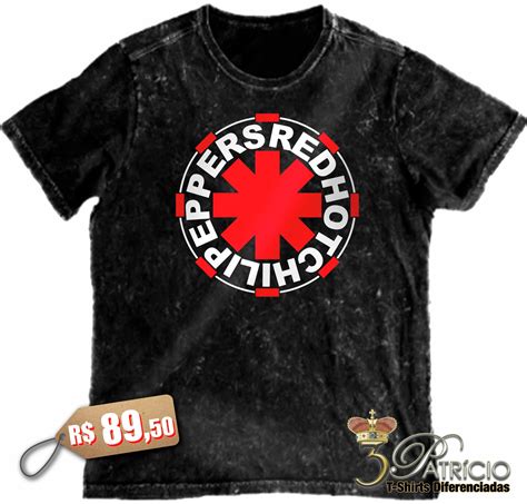 Camiseta Red Hot Cp 100 Algodão Premium Marmorizado Elo7