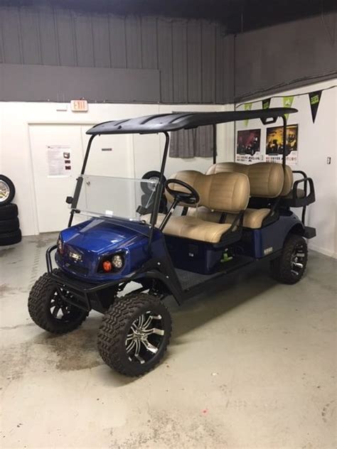 2021 E Z Go Express L6 Elite Lithium Peebles Golf Cars