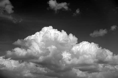 Premium Photo Interesting Cloud Clusters In The Sky Heavy Rain Clouds