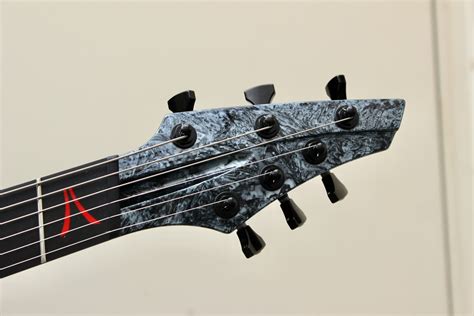 S Dark Grey Sapphire Marble Gloss Aristides Guitars