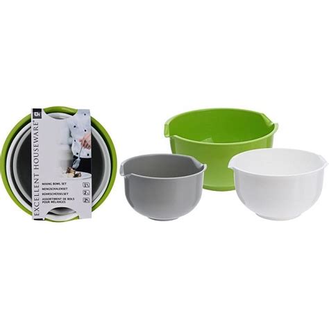 Набор мисок Excellent Houseware 3 шт (арт.CKH-CZ4100310) - цена, фото ...