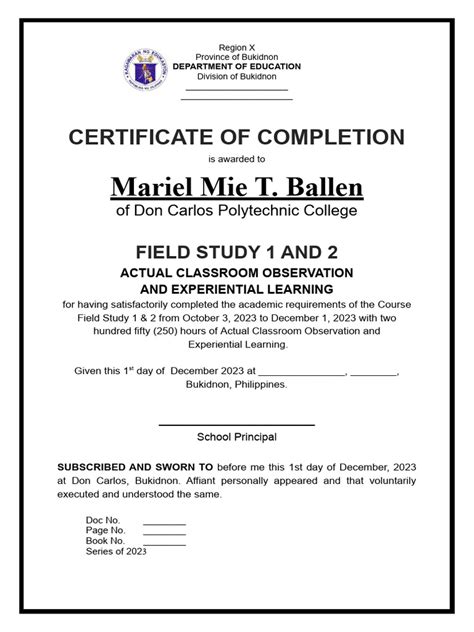 Fs 12 Certificate 1 Pdf