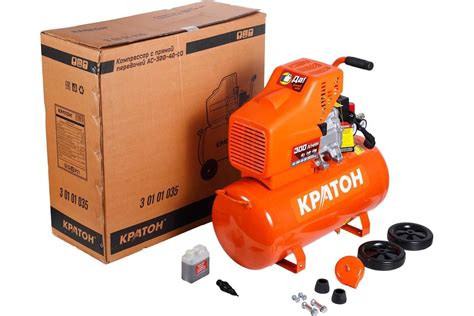 Компрессор с прямой передачей Кратон AC-300-40-DD 3 01 01 035 ...