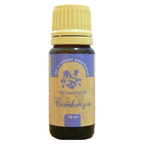 Ulei Esential Cimbrisor 10 Ml Herbal Sana Bebe Tei