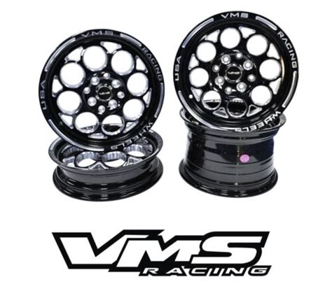 Vms Racing X Modulo F R Drag Pack Wheels Rims Set X Et