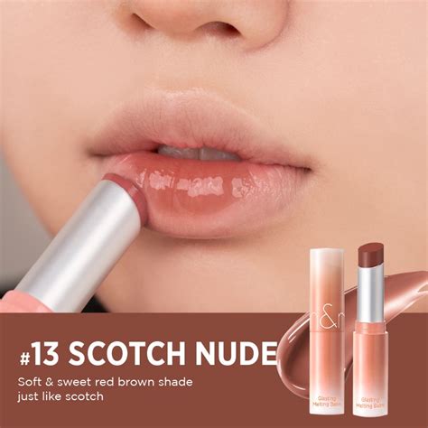 Romand Glasting Melting Balm Dusty On The Nude Colors To Choose