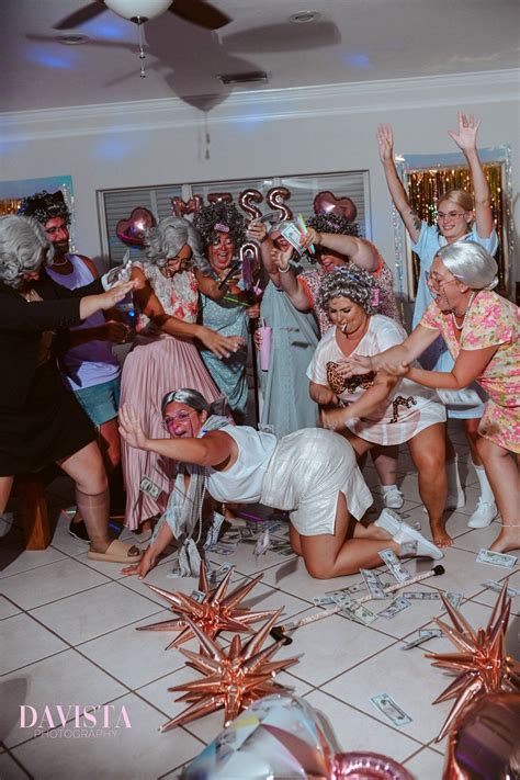 Bachelorette Party Grandma Night Photoshoot — Davista Photography in