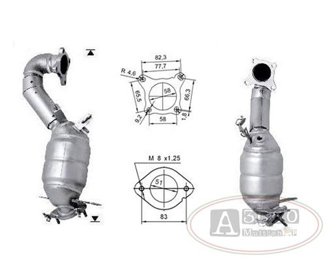 Catalizzatore DFC VW GOLF V 1 4i 16V TSI 1390 Cc 90 Kw 122 Cv CAXA 6