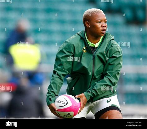 London England November 27 Lindelwa Gwala Cell C Sharks Ladiesof