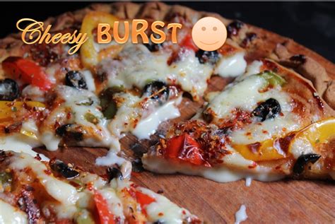 Dominos Cheese Burst Pizza Recipe